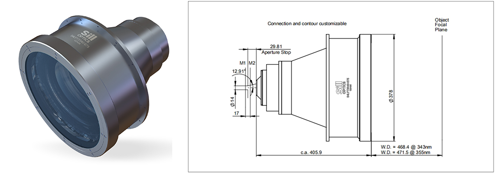 用于高功率激光器的新型远心 f-theta 镜头